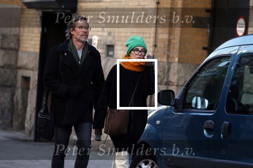 Amsterdam 19 maart 2018
Carice v Houten met haar vriend Guy Pierce op straat in Amsterdam