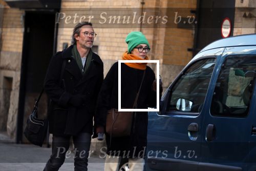 Amsterdam 19 maart 2018
Carice v Houten met haar vriend Guy Pierce op straat in Amsterdam