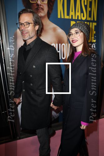 Amsterdam 19 maart 2018
Carice v Houten met haar vriend Guy Pierce op roze loper van premiere Alex Klaasen in delamar theater