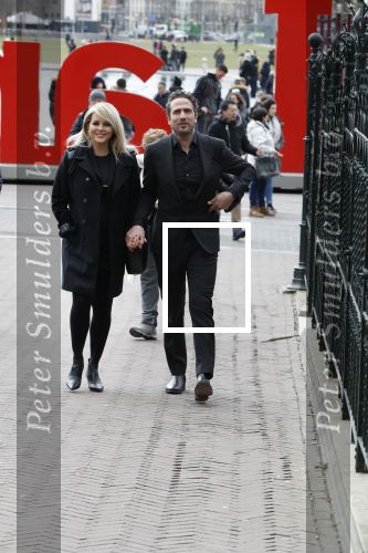 Amsterdam 21 maart 2018 
1 jarig bestaan van het blad van Chantal janzen C. Chantal ( zwanger)  kwam met haar man Marco Geeratz