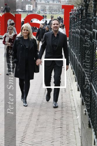 Amsterdam 21 maart 2018 
1 jarig bestaan van het blad van Chantal janzen C. Chantal ( zwanger)  kwam met haar man Marco Geeratz