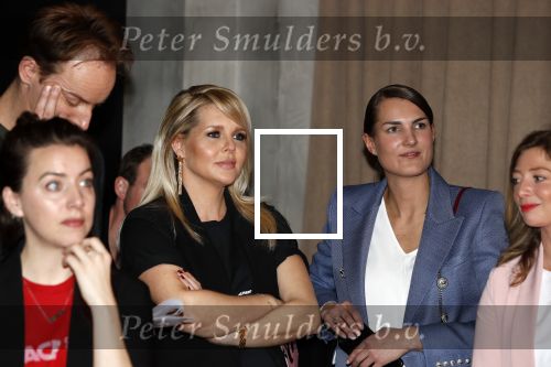 Amsterdam 21 maart 2018 
1 jarig bestaan van het blad van Chantal janzen C. Chantal ( zwanger)  kwam met haar man Marco Geeratz . Chantal met iris v d Ende