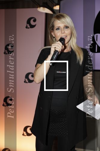 Amsterdam 21 maart 2018 
1 jarig bestaan van het blad van Chantal janzen C. Chantal ( zwanger)  kwam met haar man Marco Geeratz