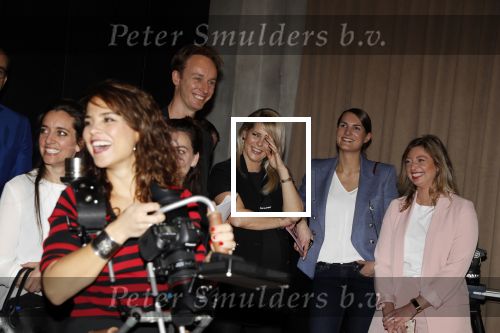 Amsterdam 21 maart 2018 
1 jarig bestaan van het blad van Chantal janzen C. Chantal ( zwanger)  kwam met haar man Marco Geeratz