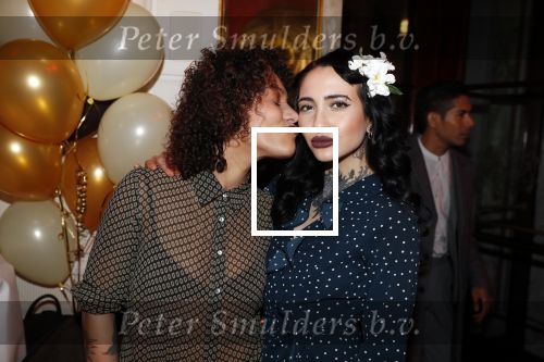 Amsterdam 4 april 2018
Feestje magnum ijs in het Amstel Hotel. Christina Curry met vriendin