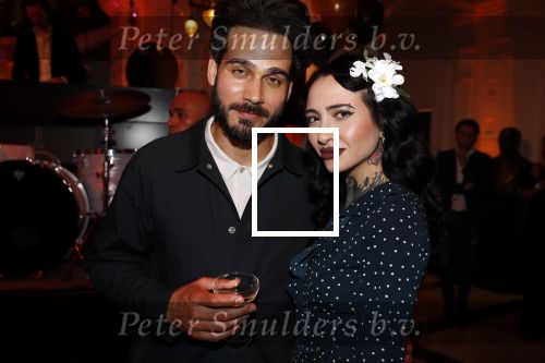 Amsterdam 4 april 2018
Feestje magnum ijs in het Amstel Hotel. Christina Curry met Kai Nambiar