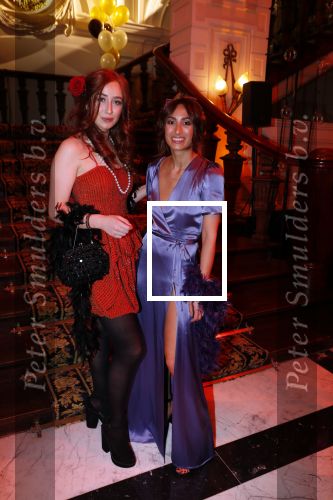 Amsterdam 4 april 2018
Feestje magnum ijs in het Amstel Hotel. Demi Wilkes met een vriendin