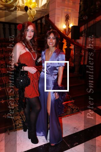 Amsterdam 4 april 2018
Feestje magnum ijs in het Amstel Hotel. Demi Wilkes met een vriendin