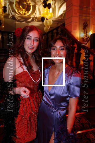 Amsterdam 4 april 2018
Feestje magnum ijs in het Amstel Hotel. Demi Wilkes met een vriendin