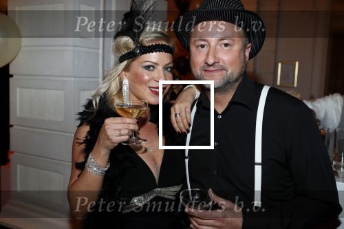 Amsterdam 4 april 2018
Feestje magnum ijs in het Amstel Hotel. Dennis Weening met vrouw
