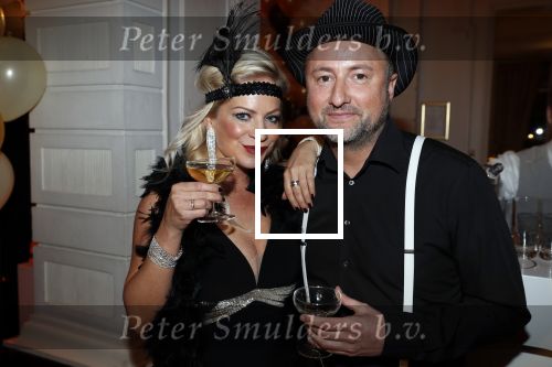 Amsterdam 4 april 2018
Feestje magnum ijs in het Amstel Hotel. Dennis Weening met vrouw