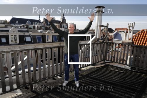 Amsterdam 12 maart 2018
Dries en Honoria Roelvink  verhuizen naar hun nieuwe appartement op de pc Hooftstraat