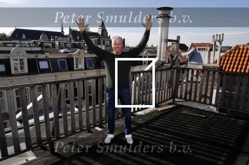 Amsterdam 12 maart 2018
Dries en Honoria Roelvink  verhuizen naar hun nieuwe appartement op de pc Hooftstraat