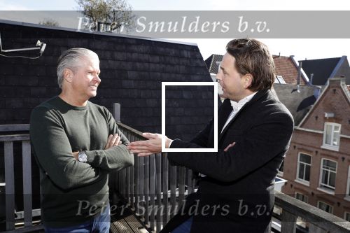 Amsterdam 12 maart 2018
Dries en Honoria Roelvink  verhuizen naar hun nieuwe appartement op de pc Hooftstraat