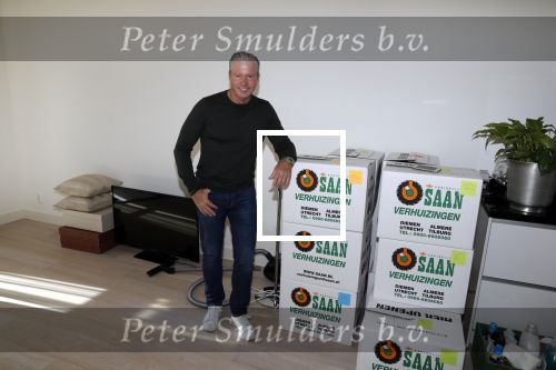 Amsterdam 12 maart 2018
Dries en Honoria Roelvink  verhuizen naar hun nieuwe appartement op de pc Hooftstraat