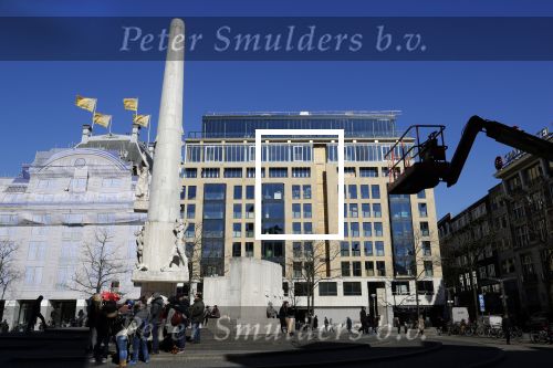 Amsterdam 19 maart 2018 
In dit complex op de dam heeft Edgar Davids twee appartementen gekocht