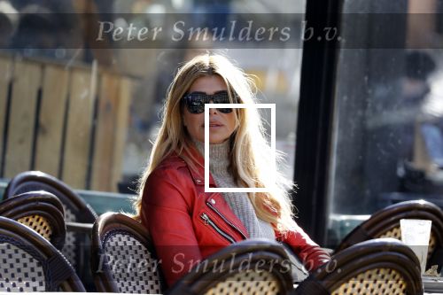 Amsterdam 20 maart 2018 
Estelle Cruijff op terras in Amsterdam zuid