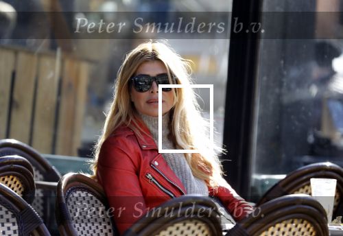 Amsterdam 20 maart 2018 
Estelle Cruijff op terras in Amsterdam zuid