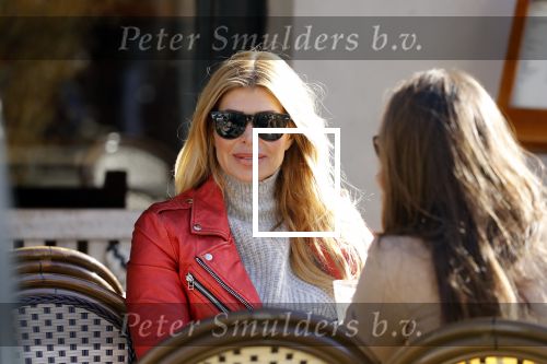 Amsterdam 20 maart 2018 
Estelle Cruijff op terras in Amsterdam zuid