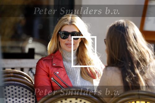 Amsterdam 20 maart 2018 
Estelle Cruijff op terras in Amsterdam zuid