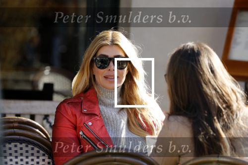 Amsterdam 20 maart 2018 
Estelle Cruijff op terras in Amsterdam zuid