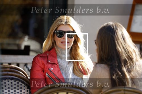 Amsterdam 20 maart 2018 
Estelle Cruijff op terras in Amsterdam zuid