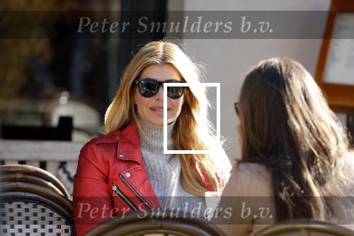 Amsterdam 20 maart 2018 
Estelle Cruijff op terras in Amsterdam zuid