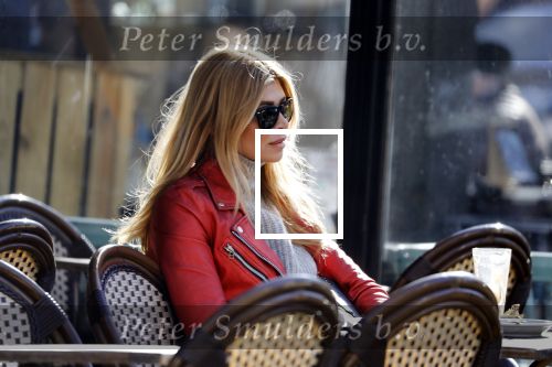 Amsterdam 20 maart 2018 
Estelle Cruijff op terras in Amsterdam zuid