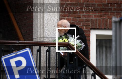 Amsterdam 13 maart 2018
Bloemen voor de zwangere Eva Jinek