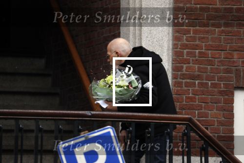 Amsterdam 13 maart 2018
Bloemen voor de zwangere Eva Jinek