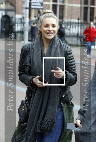 Amsterdam 21 maart 2018
Gaby Blaaser en Koen Kardashian op straat