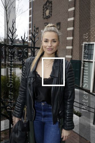 Amsterdam 21 maart 2018 
1 jarig bestaan van het blad van Chantal janzen C. Chantal ( zwanger)  kwam met haar man Marco Geeratz . Gaby Blaaser