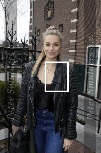 Amsterdam 21 maart 2018 
1 jarig bestaan van het blad van Chantal janzen C. Chantal ( zwanger)  kwam met haar man Marco Geeratz . Gaby Blaaser