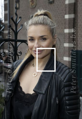 Amsterdam 21 maart 2018 
1 jarig bestaan van het blad van Chantal janzen C. Chantal ( zwanger)  kwam met haar man Marco Geeratz . Gaby Blaaser