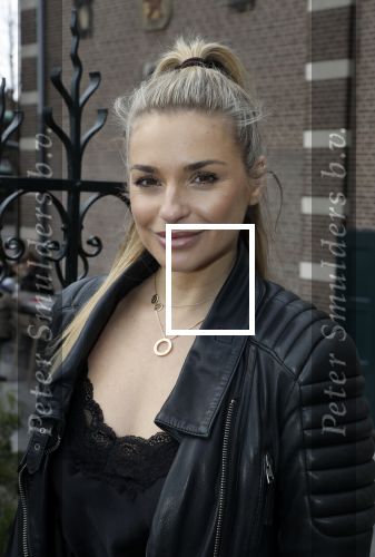 Amsterdam 21 maart 2018 
1 jarig bestaan van het blad van Chantal janzen C. Chantal ( zwanger)  kwam met haar man Marco Geeratz . Gaby Blaaser