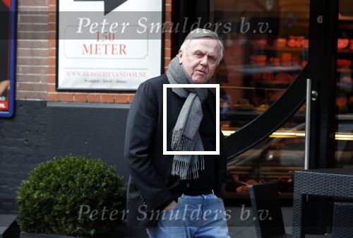 Amsterdam 12 maart 2018 
Harry Mens op straat in Amsterdam
