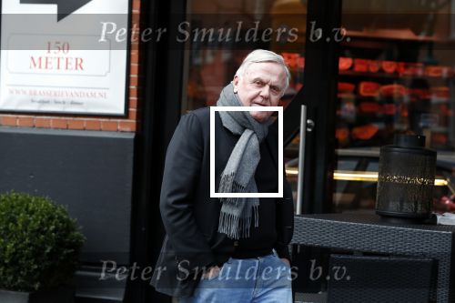 Amsterdam 12 maart 2018 
Harry Mens op straat in Amsterdam
