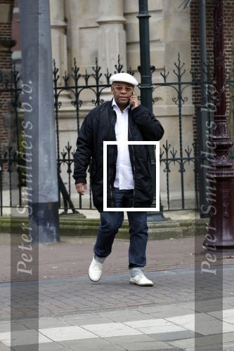 Amsterdam 21 maart 2018 
Howard Komproe op straat in Amsterdam