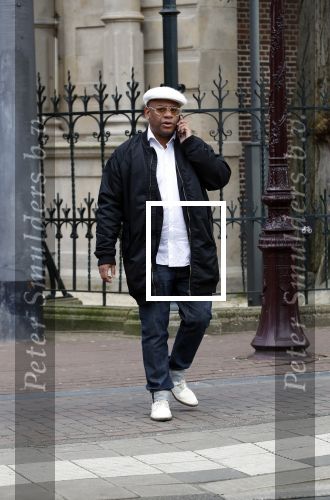 Amsterdam 21 maart 2018 
Howard Komproe op straat in Amsterdam