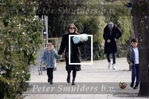 Amsterdam 18 maart 2018
Ilse Knijn met dochter en Ruud de Wild met zoon