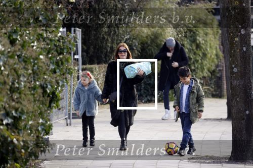 Amsterdam 18 maart 2018
Ilse Knijn met dochter en Ruud de Wild met zoon