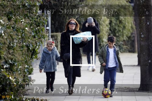 Amsterdam 18 maart 2018
Ilse Knijn met dochter en Ruud de Wild met zoon