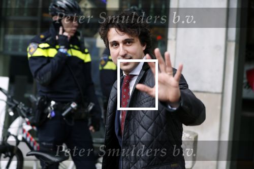 Den Haag 12 maart 2018
Fractievoorzitters Klaas Dijkhoff (VVD), Jesse Klaver (Groen Links), Lilian Marijnissen (SP) en Thierry Baudet (FvD) zijn met elkaar in gesprek in het Libelle Nieuwscafe ( Dudok)