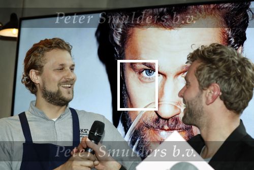 Amsterdam 21 maart 2018 
1 jarig bestaan van het blad van Chantal janzen C. Chantal ( zwanger)  kwam met haar man Marco Geeratz . Joris Bijdendijk