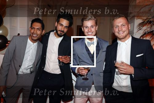 Amsterdam 4 april 2018
Feestje magnum ijs in het Amstel Hotel. Kaj v d Voord en Kay nambiar
