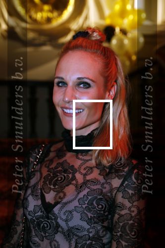 Amsterdam 4 april 2018
Feestje magnum ijs in het Amstel Hotel. Kimberley Klaver met man Bas Schothorst