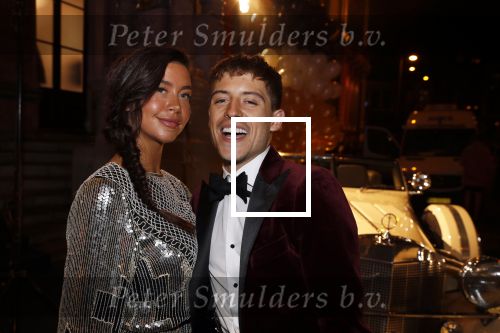 Amsterdam 4 april 2018
Feestje magnum ijs in het Amstel Hotel. Lill Kleine met zijn vriendin Jaimie Vaes