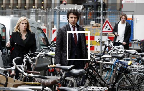 Den Haag 12 maart 2018
Fractievoorzitters Klaas Dijkhoff (VVD), Jesse Klaver (Groen Links), Lilian Marijnissen (SP) en Thierry Baudet (FvD) zijn met elkaar in gesprek in het Libelle Nieuwscafe ( Dudok)