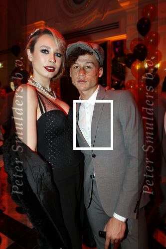 Amsterdam 4 april 2018
Feestje magnum ijs in het Amstel Hotel. Montel v Leijen mmet Loiza Lamers