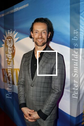Amsterdam 19 maart 2018 
Yoran de Bont, Rene van Kooten, Brigitte Heitzer, Hans Cornelissen, Marijn Brouwers en Esmee Dekker bij de castpresentatie van de musical Evita in The Grand in Amsterdam. Hans Cornelisse is de producent.